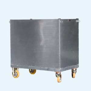 AFC 20 - Τετράτροχη πλατφόρμα αλουμινίου για μεταφορά πανιών (μαξιλάρες) ή βαρέων συσκευών